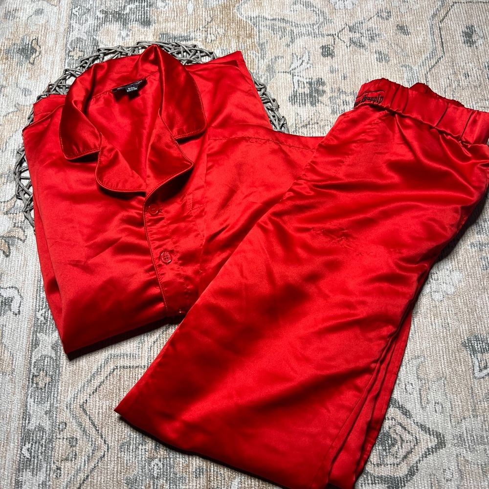 Dogg Supply snoop Dogg Red Pajamas